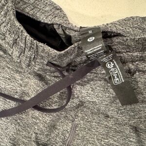 Lululemon Heathered Gray Joggers with Drawstring